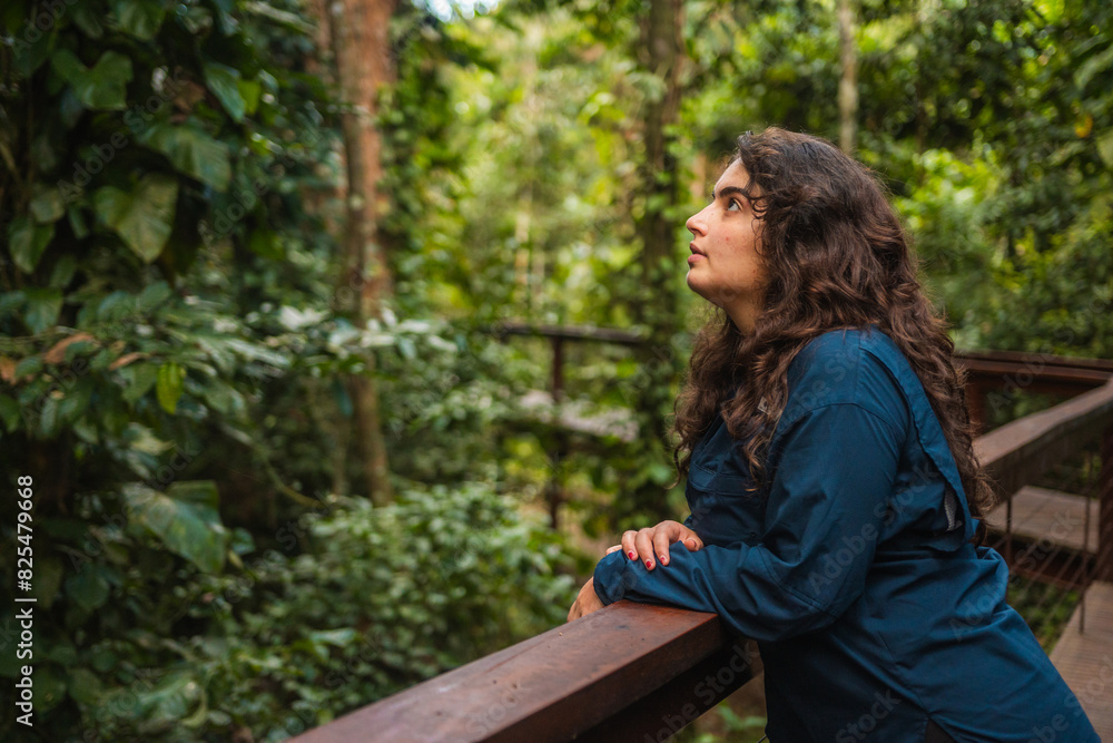 Woman Portrait in Nature Woman Portrait in Nature