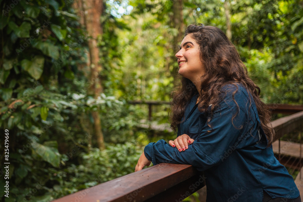 Woman Portrait in Nature Woman Portrait in Nature