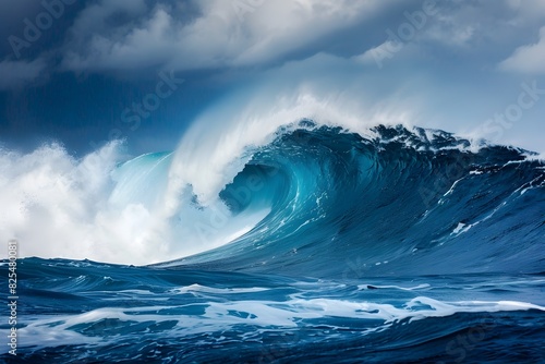 Harnessing the Power of the Tides Sustainable Ocean Energy in Motion photo