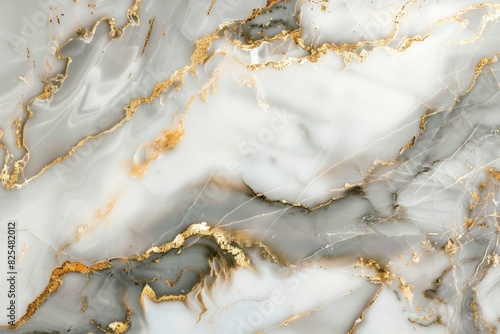 High-resolution image showcasing a luxurious marble surface intertwined with natural golden veins, perfect for sophisticated backgrounds or design elements in upscale projects