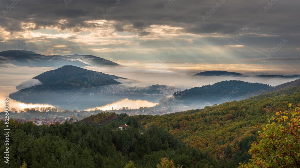Obraz premium sunrise over the mountains