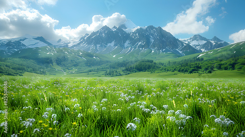 meadow in the mountains