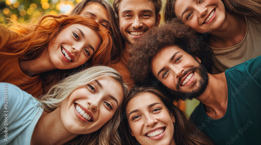 Selfie of Happy Diverse Students: Travel, Dating, and University Life Selfie of Happy Diverse Students: Travel, Dating, and University Life