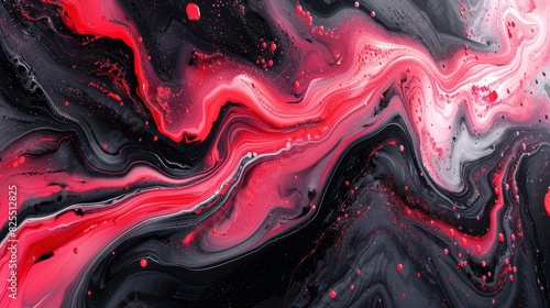 The seamless pattern background features beautiful abstract fluid art
