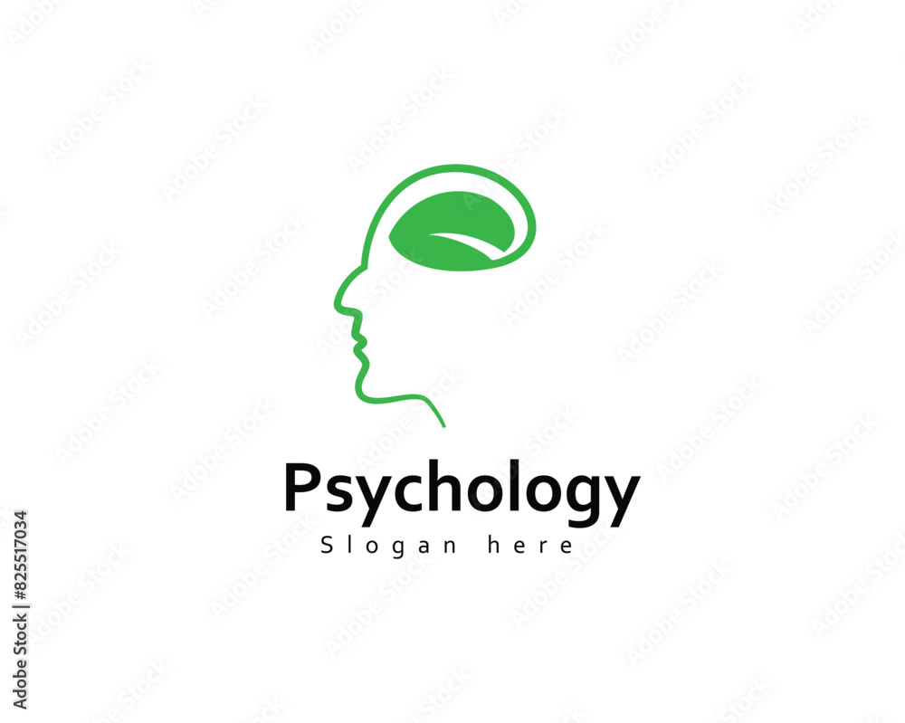 Human profile in shape of question mark. Psychology icon. Psychological sign, symbol. Abstract icon science and man Human profile in shape of question mark. Psychology icon. Psychological sign, symbol. Abstract icon science and man