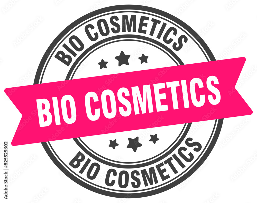 bio cosmetics stamp. bio cosmetics label on transparent background. round sign bio cosmetics stamp. bio cosmetics label on transparent background. round sign