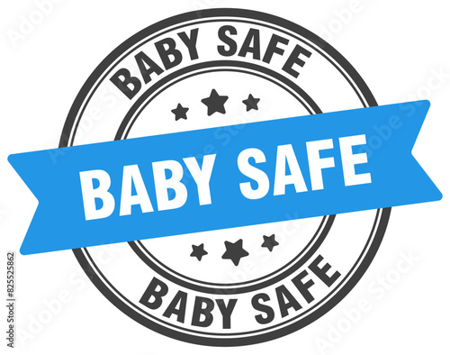 Free Download baby safe stamp. baby safe label on transparent background. round sign - GFXLoad