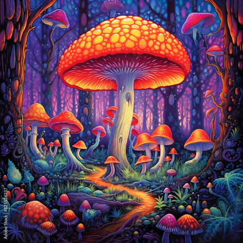 Mushroom cartoon © Sergiu
