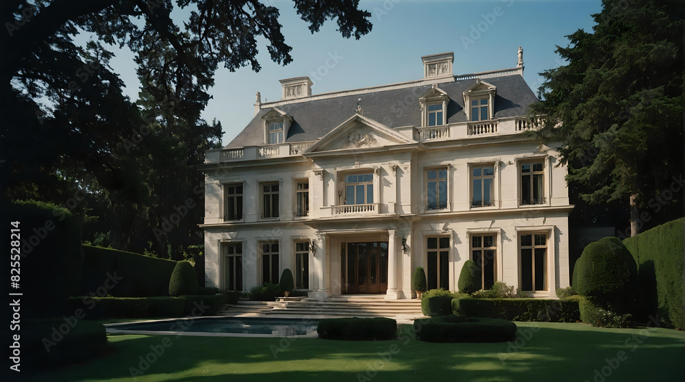 Luxury Mansion with Unique Architecture Luxury Mansion with Unique Architecture