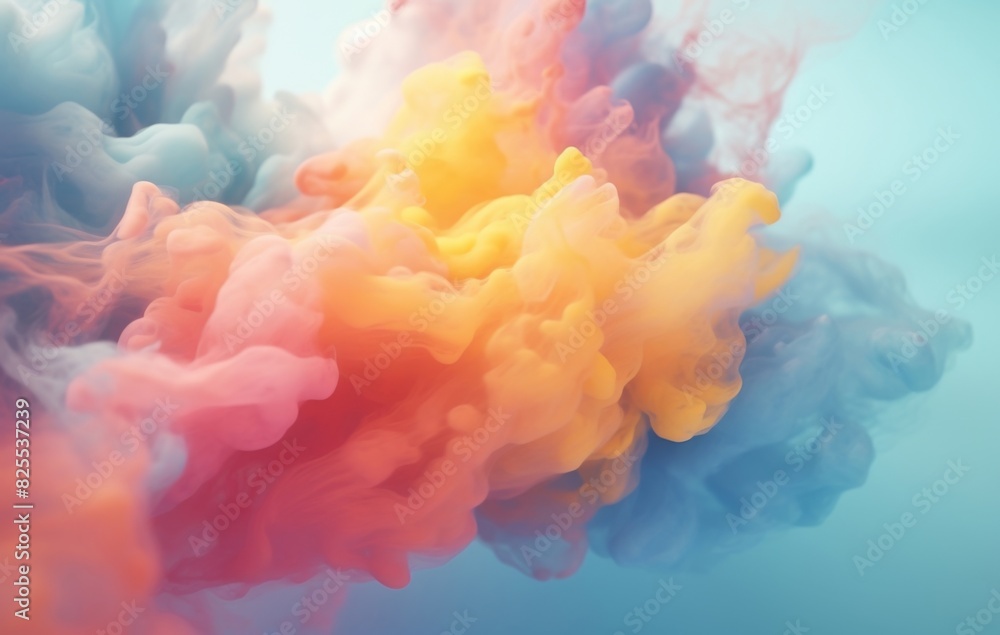 abstract background with colored smoke in the air abstract background with colored smoke in the air