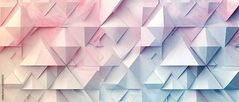 Fototapeta premium Creative geometric colorful bright background with patterns. Collage. Design for prints, posters, cards, etc. Vector. 