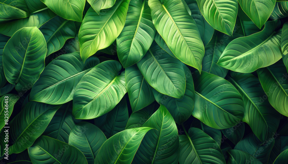 Obraz premium A vibrant and robust plant with an abundance of green leaves is under thorough examination