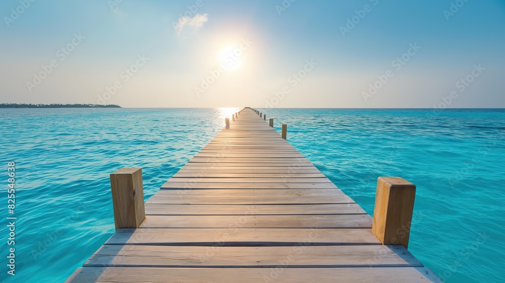 Fototapeta premium pier in the ocean