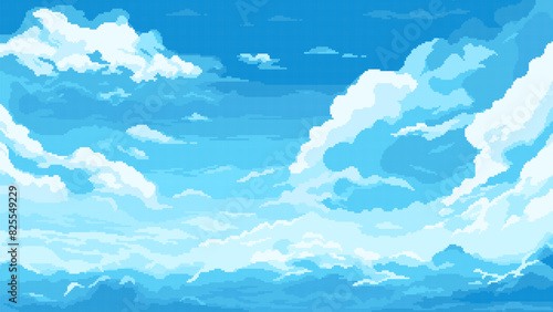 pixel art game level background, 8 bit, landscape, arcade video game