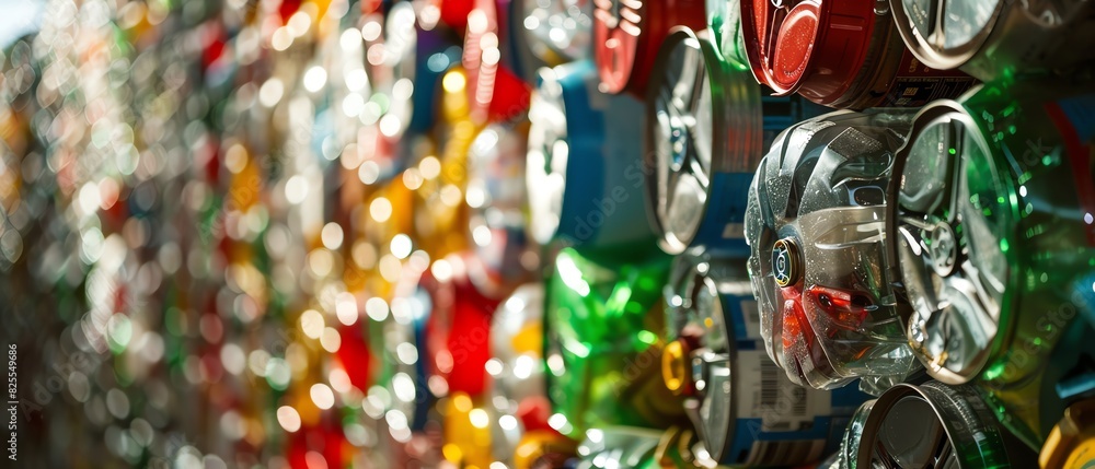 Obraz premium Automating recycling systems for improved waste management