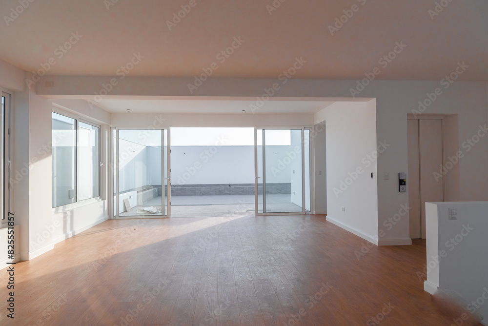 Obraz premium empty room with window