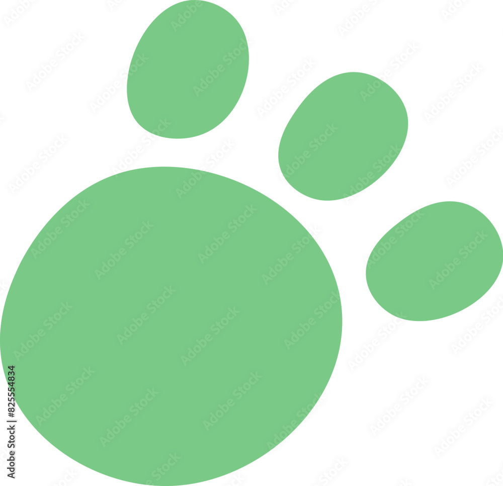 Cat Footprint Icon Cat Footprint Icon