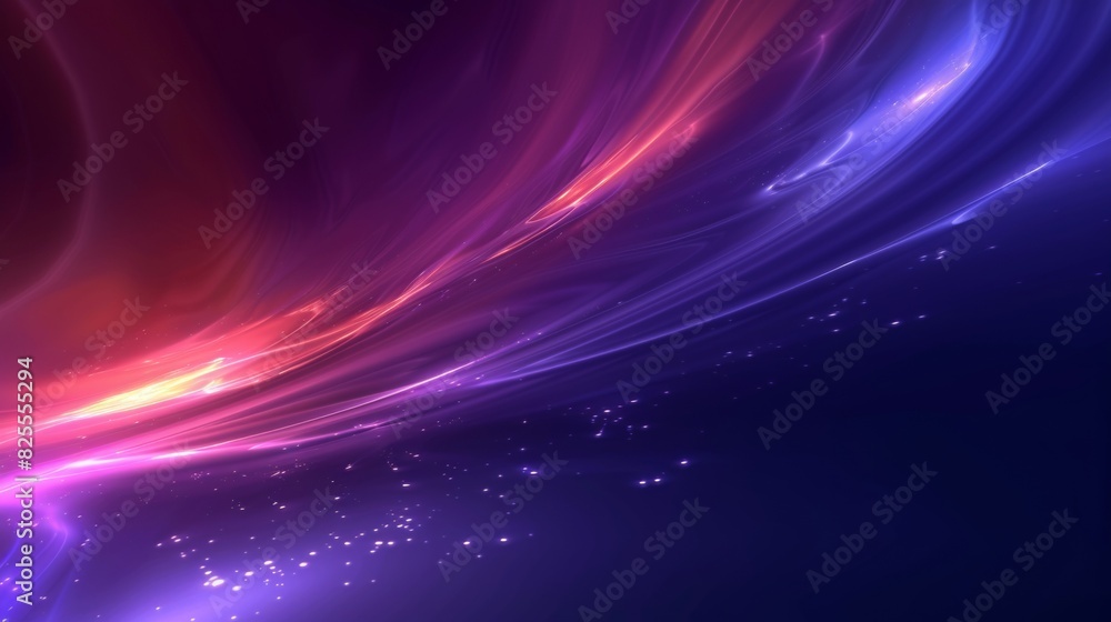 Fototapeta premium a futuristic galaxy with orbits,light red and light navy blue