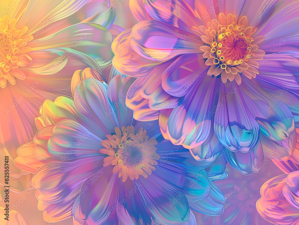 Obraz premium Zinnia elegans, known youth-and-age , common zinnia or elegant zinnia, an annual flowering plant of the genus Zinnia, is one of the best known zinnias.