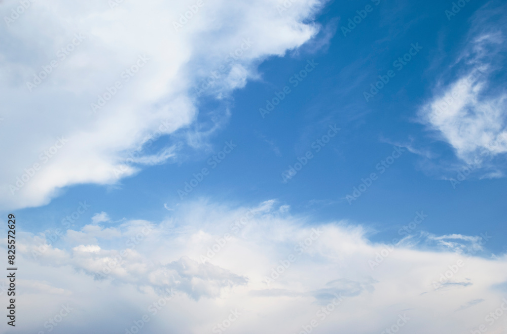 gentle clouds in the blue sky gentle clouds in the blue sky