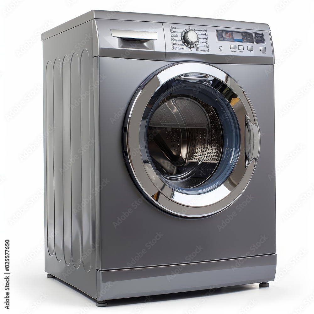a washing machine with a door open on a white background a washing machine with a door open on a white background