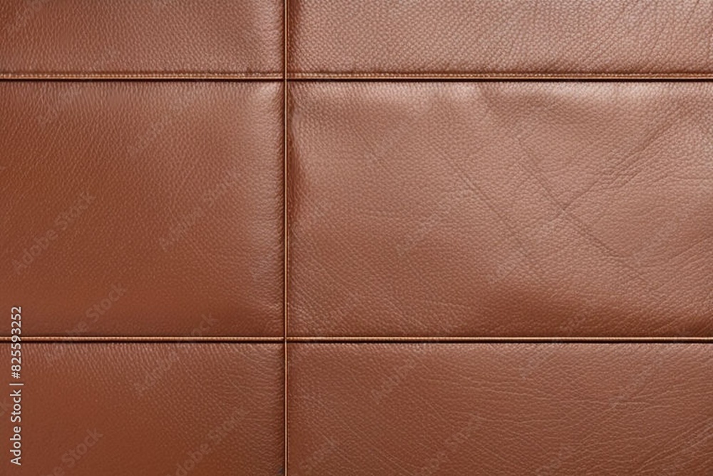 Fototapeta premium Close-up Leather Texture. Leather Workshop Sample Pattern. Generative AI (생성형 AI)