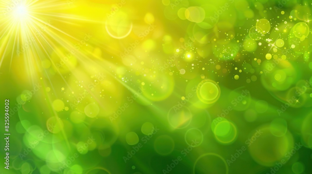 Abstract light green background with sun, Abstrakter hellgrüner Hintergrund mit Sonne Abstract light green background with sun, Abstrakter hellgrüner Hintergrund mit Sonne
