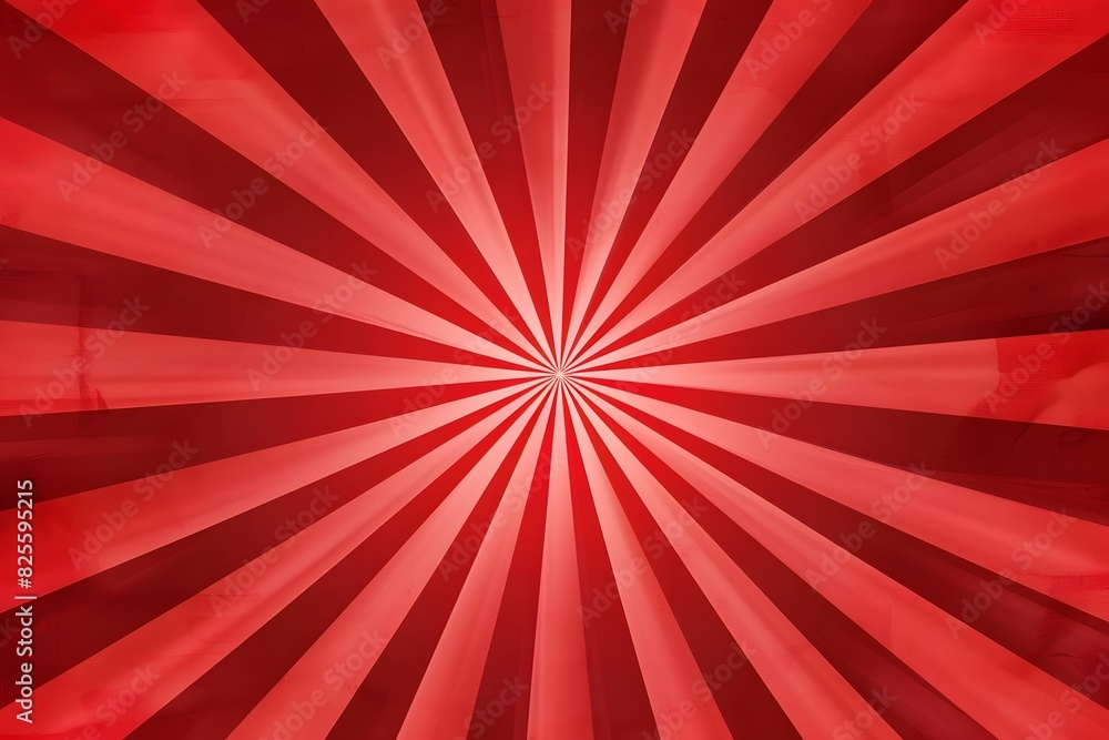 Red Starburst Background