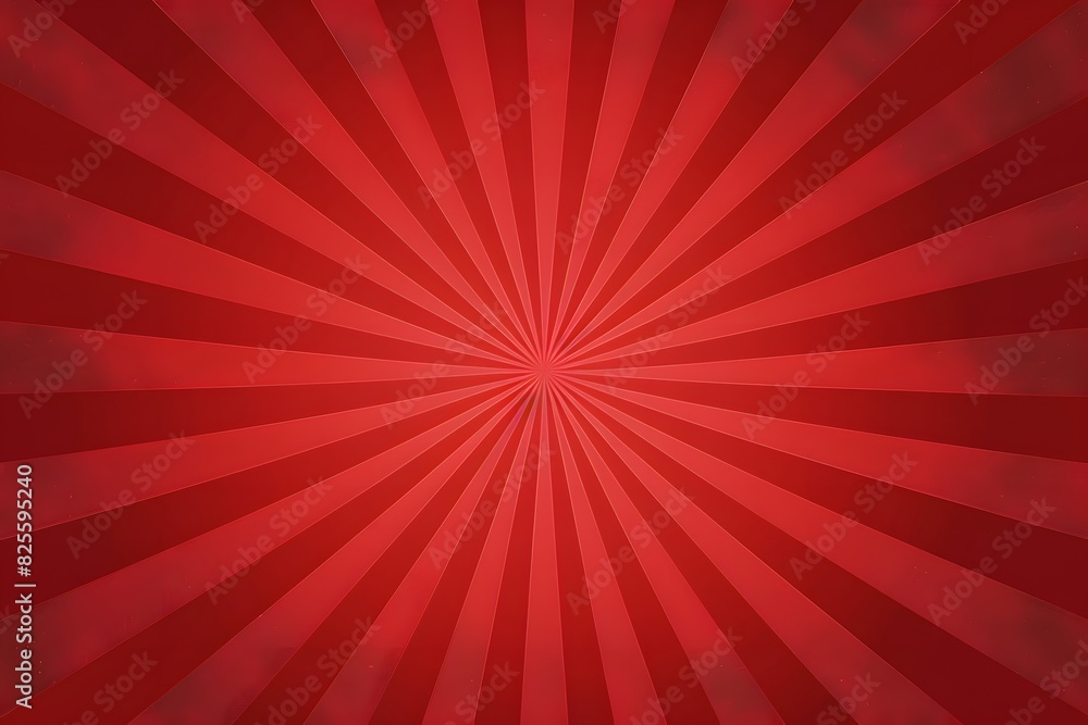 Red Starburst Background