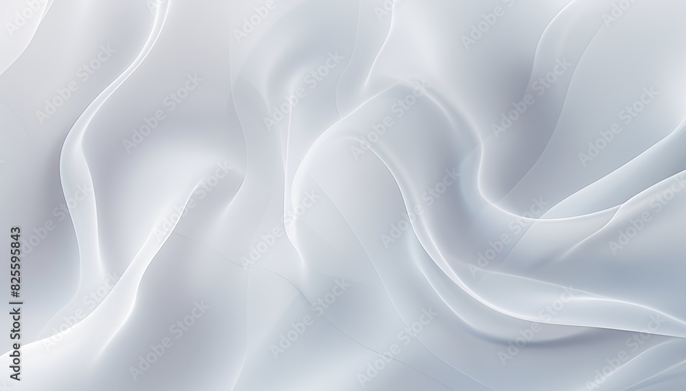 Obraz premium white silk fabric