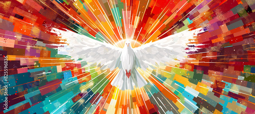 illustration of the Holy Spirit