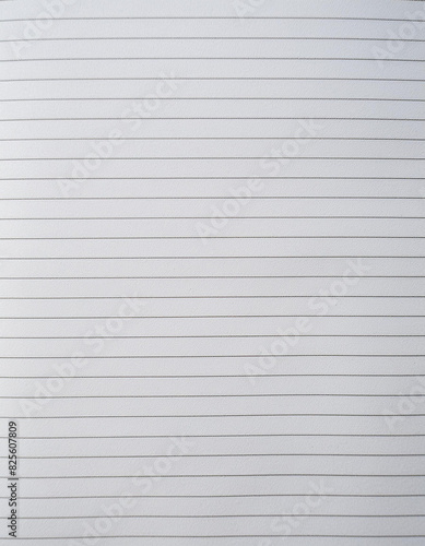 Ruled notebook paper, gray color lines