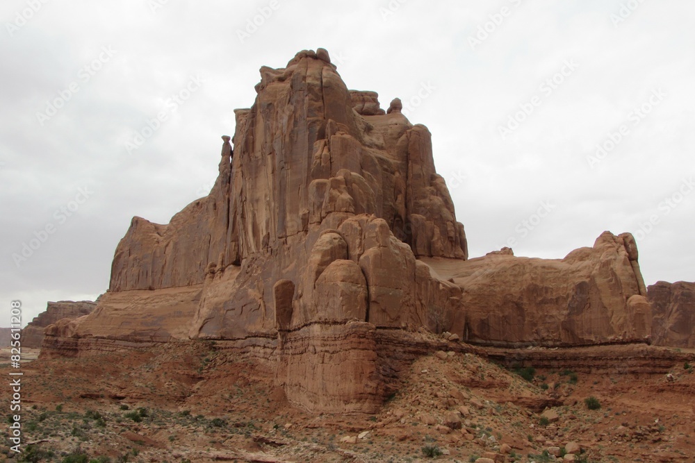Arches National Park, Park Avenue Overview Arches National Park, Park Avenue Overview