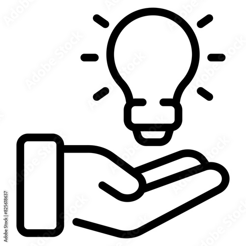 Innovation Light Bulb Icon