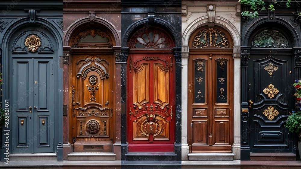 Assorted Door Styles and Designs A Showcase of Elegant Entryways