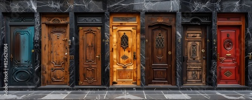 Diverse Door Styles A Showcase of Architectural Expressions photo