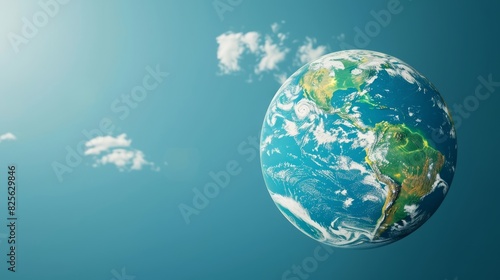 The concept of International Day for the Preservation of the Ozone Layer  copy space