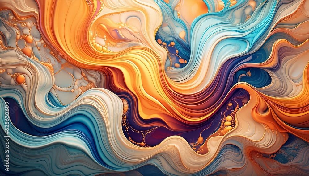 Psychedelic colorful fluid abstract splash paint Psychedelic colorful fluid abstract splash paint