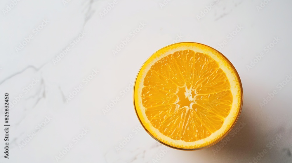 Fresh natural orange juice on a white background suitable for presentations (focus selection). Fresh natural orange juice on a white background suitable for presentations (focus selection).