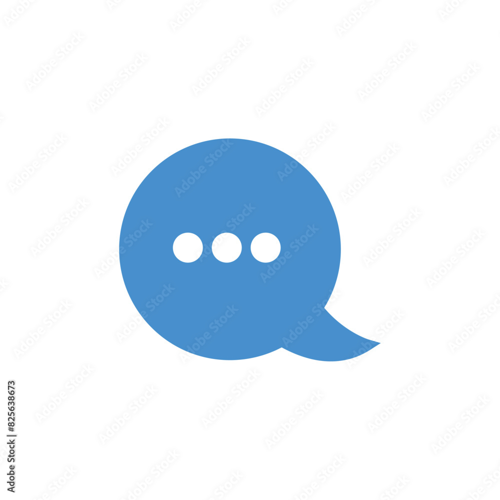 Flat message icon symbol vector Illustration. Flat message icon symbol vector Illustration.