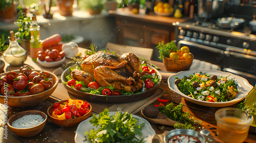 Thanksgiving Feast: A Still Life of Gratitude Thanksgiving Feast: A Still Life of Gratitude