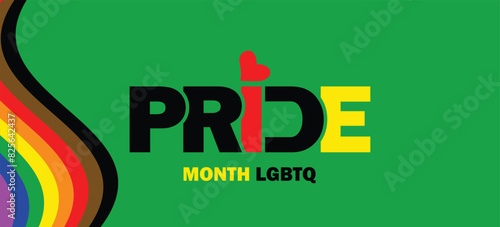 Colorful Creation LGBTQ Pride Month Vector Artwork