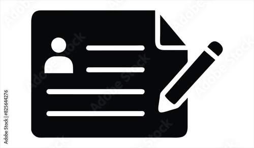 Insurance policy icon. Risk coverage document sign. Policyholder symbol. Quality design element. Editable stroke. Linear style insurance policy icon. Vector