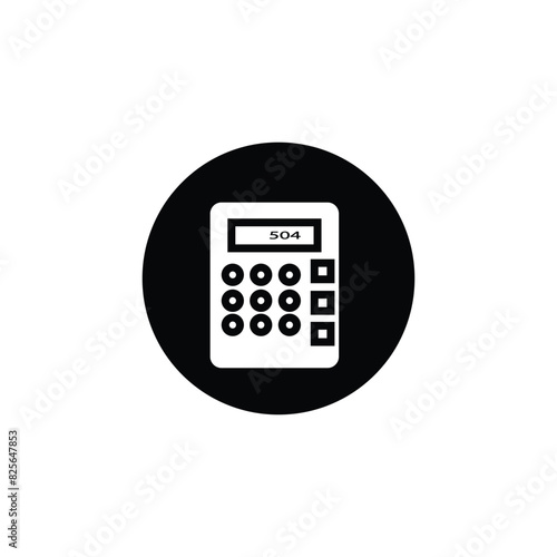 calculator vector type icon © Xanim