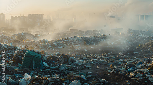 Lixão: O Impacto Devastador do Descarte de Lixo no Meio Ambiente photo