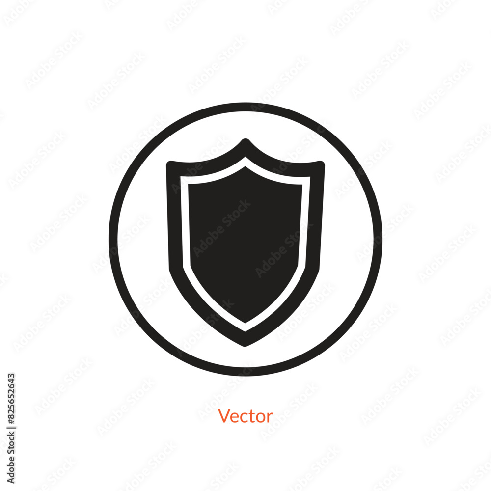 shield icon. Security symbol template for graphic and web design collection logo vector illustration. shield icon. Security symbol template for graphic and web design collection logo vector illustration.