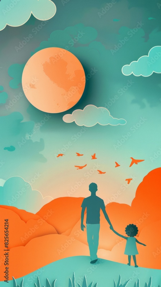 father's day background concept with copy space area for text father's day background concept with copy space area for text