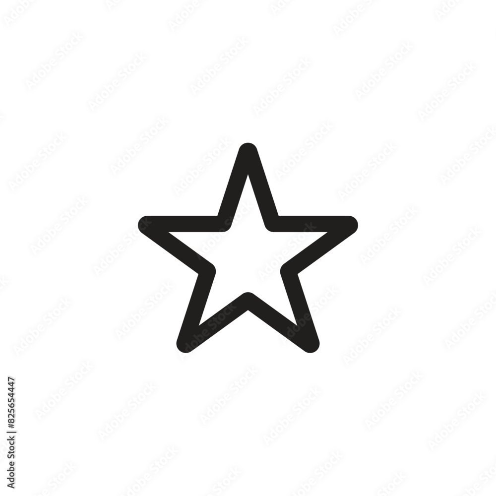 Star Icon in trendy flat style isolated on grey background. Star Icon in trendy flat style isolated on grey background.