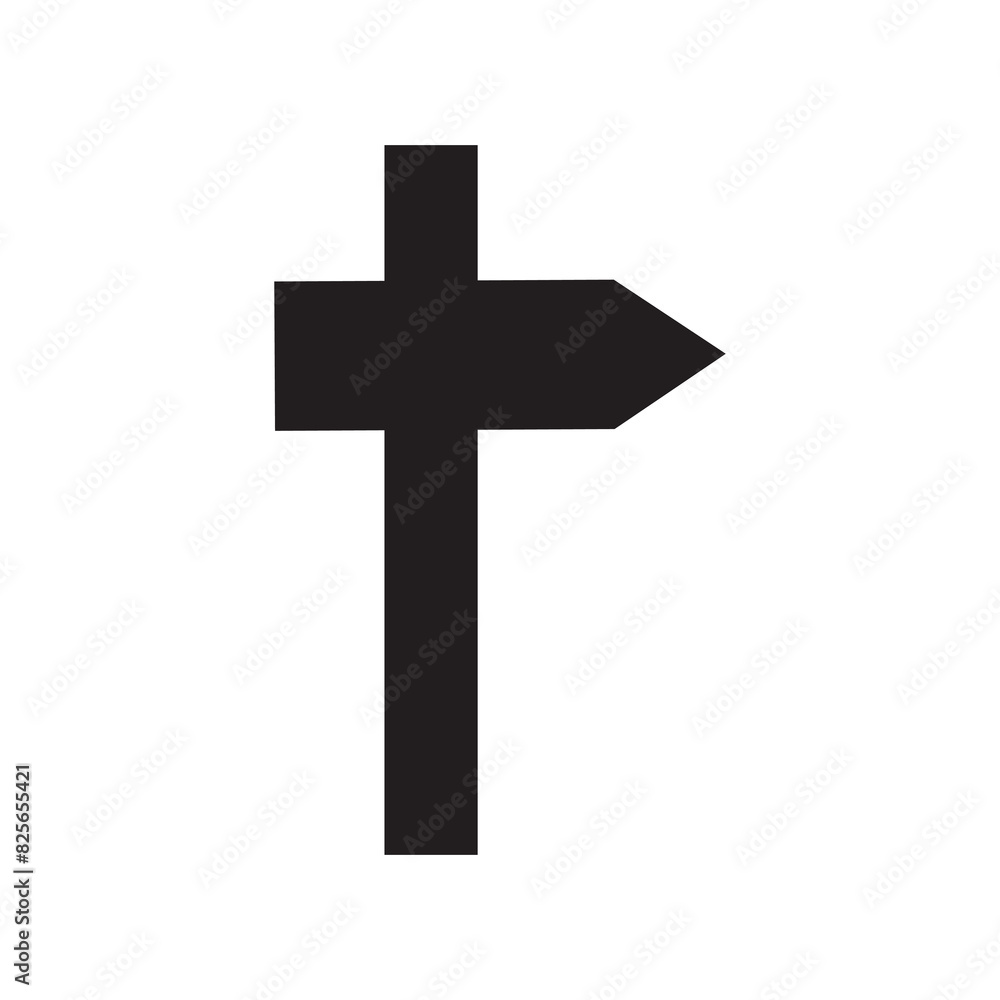 signpost icon, vector best flat icon.