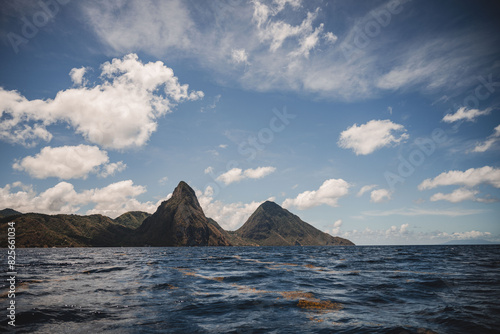 Wallpaper Mural Tropical landscape with clouds Torontodigital.ca